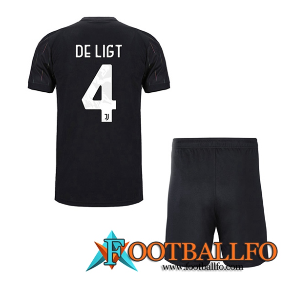 Camiseta Futbol Juventus (DE LIGT 4) Ninos Alternativo 2021/2022