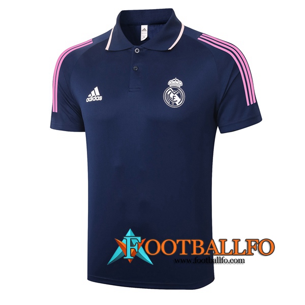 Polo Futbol Real Madrid Azul Royal 2020/2021