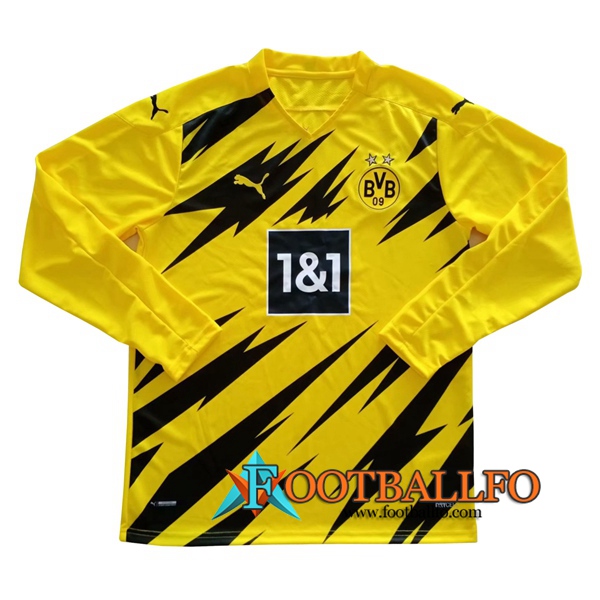 Camiseta Futbol Dortmund BVB Primera Manga larga 2020/2021