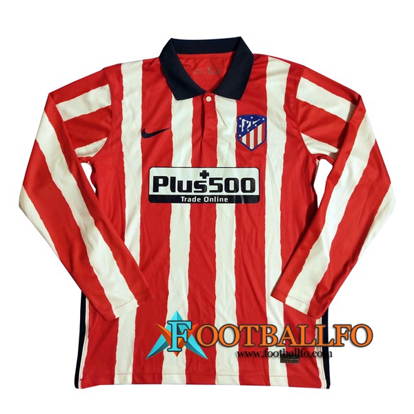 Camiseta Futbol Atletico Madrid Primera Manga larga 2020/2021