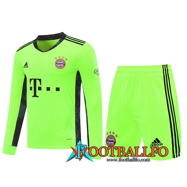 Traje Camiseta Futbol Bayern Munich Portero Verde 2020/2021