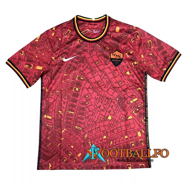 Camisetas de entrenamiento AS Roma Roja 2020/2021