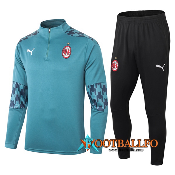 Chandal Futbol - Chaqueta + Pantalones Milan AC Verde 2020/2021