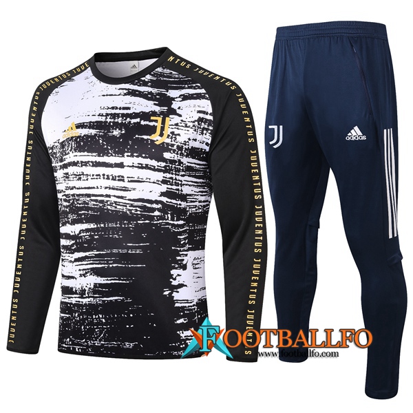 Chandal Futbol - Chaqueta + Pantalones Juventus Negro 2020/2021