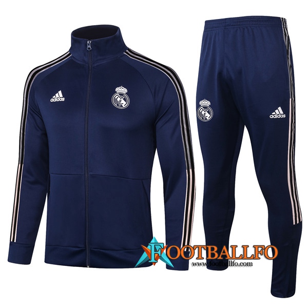 Chandal Futbol - Chaqueta + Pantalones Real Madrid Azul Marin 2020/2021