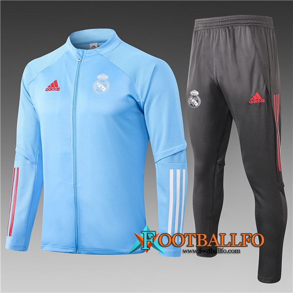 Chandal Futbol - Chaqueta Real Madrid Ninos Azul 2020/2021