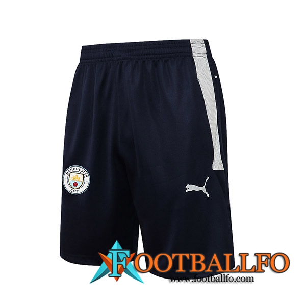 Cortos Futbol Manchester City Azul Marino/Grigio 2021/2022