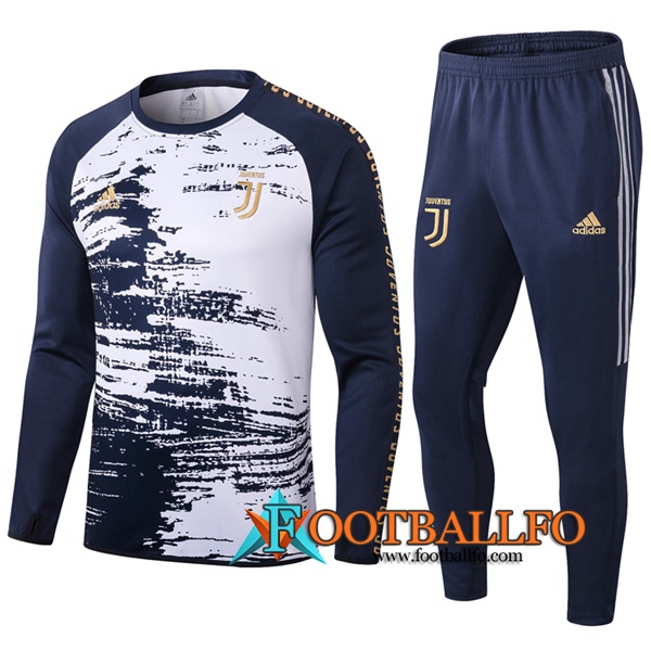 Chandal Futbol Juventus Ninos Azul/Blanco 2020/2021
