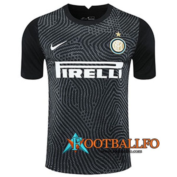Camisetas Futbol Inter Milan Portero Negro 2020/2021