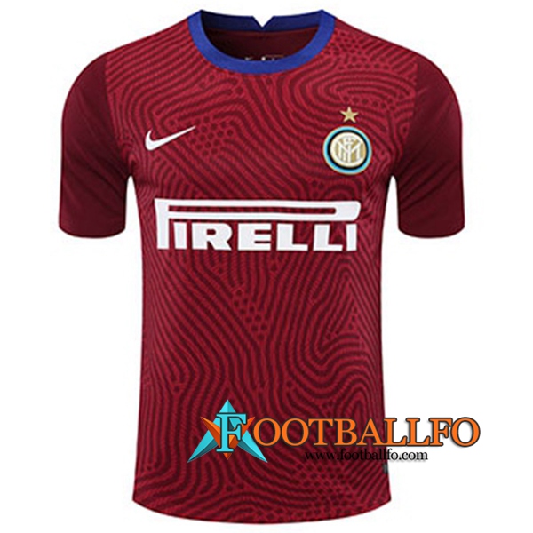 Camisetas Futbol Inter Milan Portero Roja 2020/2021