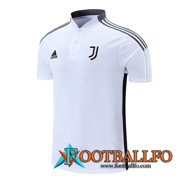 Camiseta Polo Juventus Blanca/Gris 2021/2022
