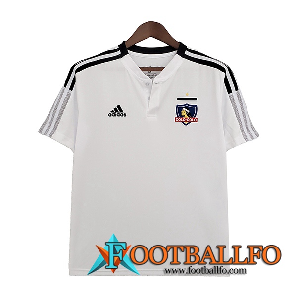 Camiseta Entrenamiento Colo-Colo Blanca 2021/2022