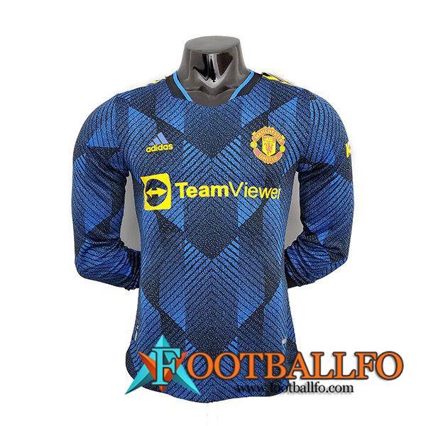Camiseta Futbol Manchester United Tercero Manga Larga 2021/2022