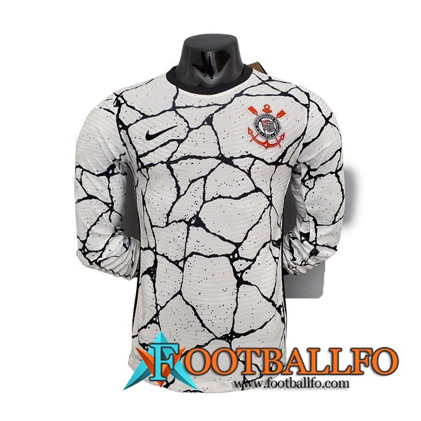 Camiseta Futbol Corinthians Titular Manga Larga 2021/2022