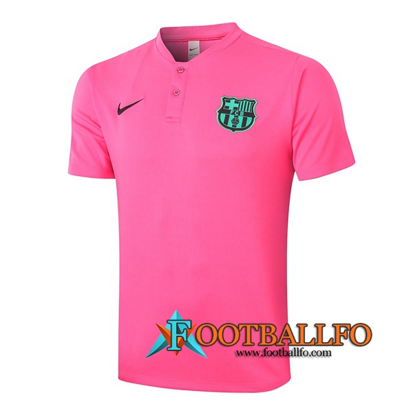Polo Futbol FC Barcelona Rosa 2020/2021