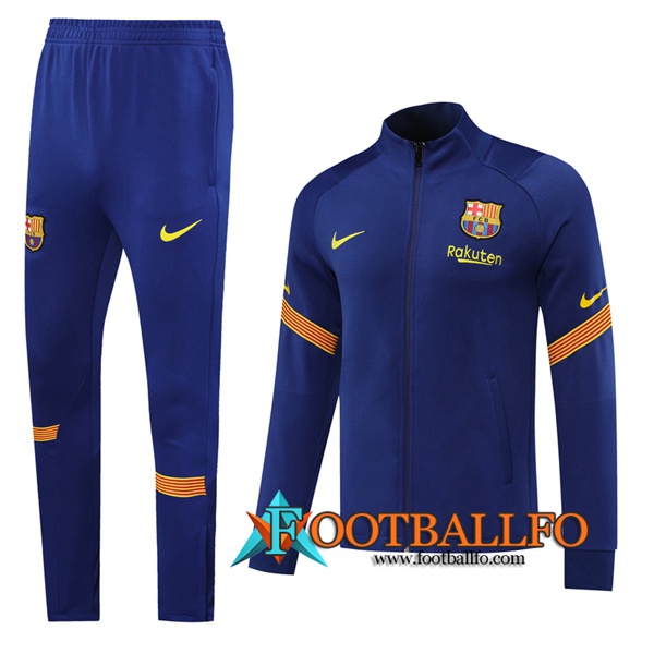 Chandal Futbol - Chaqueta + Pantalones FC Barcelona Azul 2020/2021