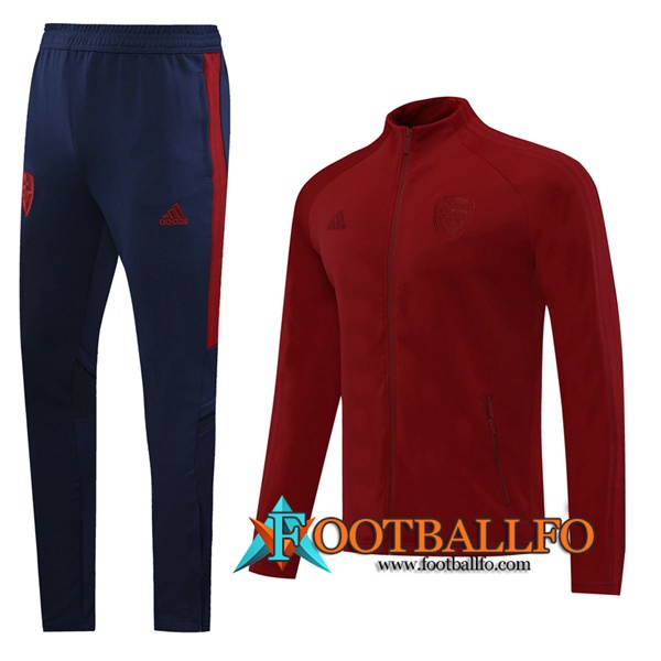 Chandal Futbol - Chaqueta + Pantalones Arsenal Roja Oscuro 2020/2021