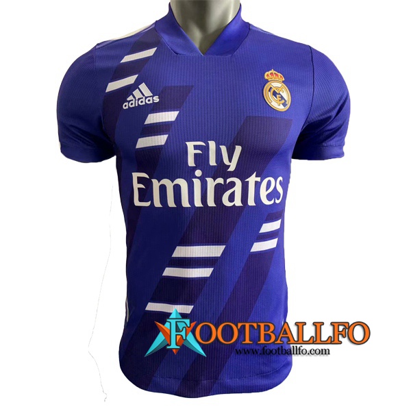 Camisetas de entrenamiento Real Madrid Azul 2020/2021
