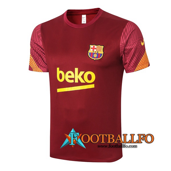 Camisetas de entrenamiento FC Barcelona Roja 2020/2021