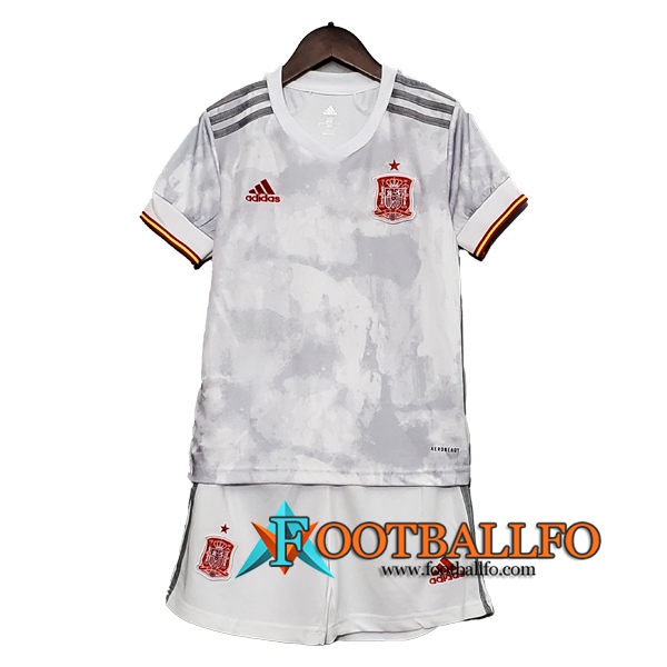Camisetas Futbol España Ninos Segunda 2020/2021