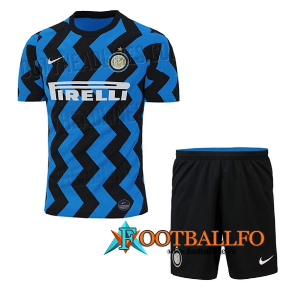 Camisetas Futbol Inter Milan Ninos Primera 2020/2021