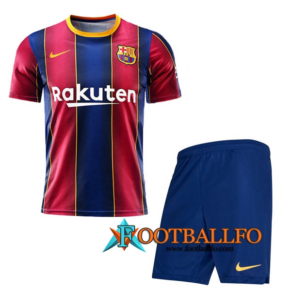 Camisetas Futbol FC Barcelona Ninos Primera 2020/2021