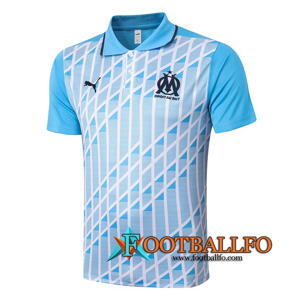 Polo Futbol Marsella OM Azul 2020/2021
