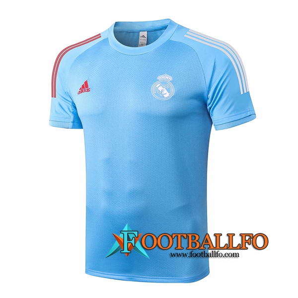 Camisetas de entrenamiento Real Madrid Azul 2020/2021