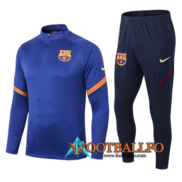 Chandal Futbol + Pantalones FC Barcelona Azul 2020/2021