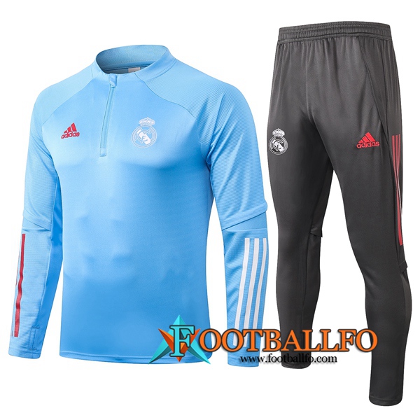 Chandal Futbol + Pantalones Real Madrid Azul 2020/2021