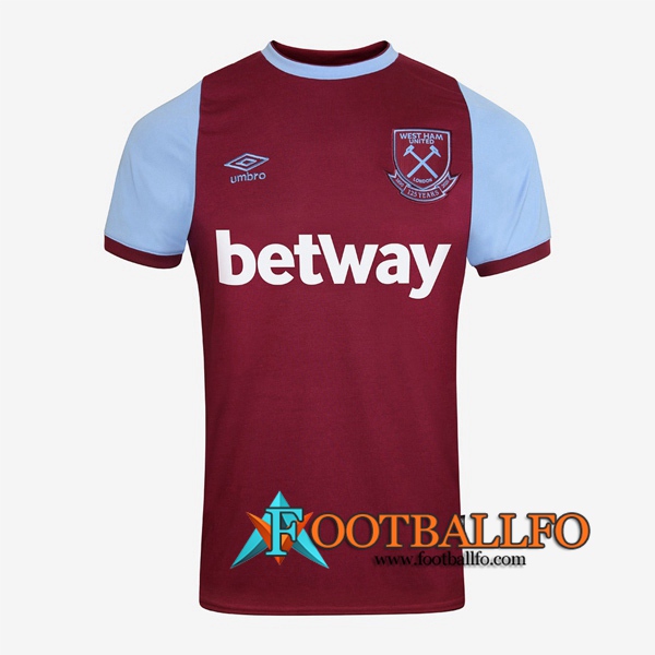 Camisetas Futbol West Ham Primera 2020/2021