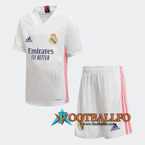 Camisetas Futbol Real Madrid Ninos Primera 2020/2021