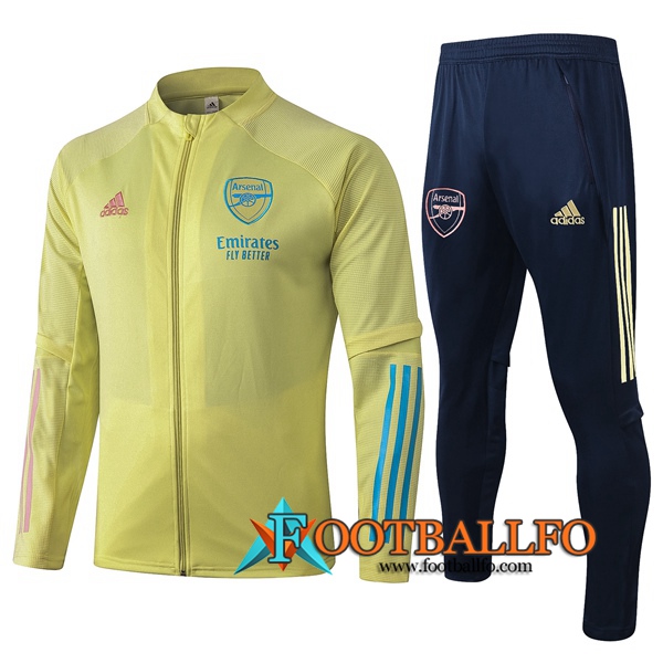 Chandal Futbol - Chaqueta + Pantalones Arsenal Amarillo 2020/2021