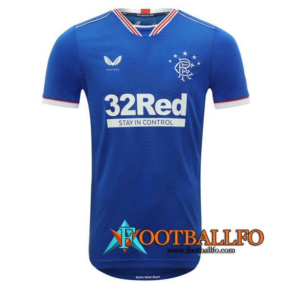 Camisetas Futbol Rangers FC Primera 2020/2021