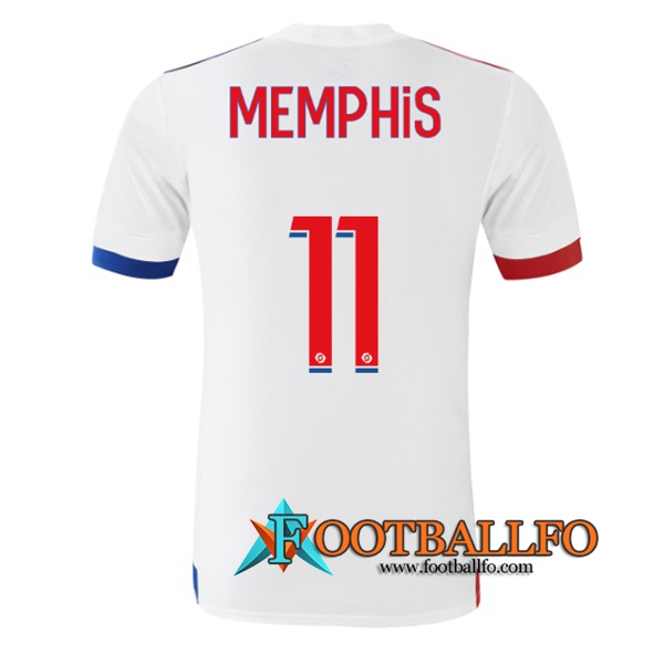 Camisetas Futbol Lyon OL (MEMPHIS 11) Primera 2020/2021