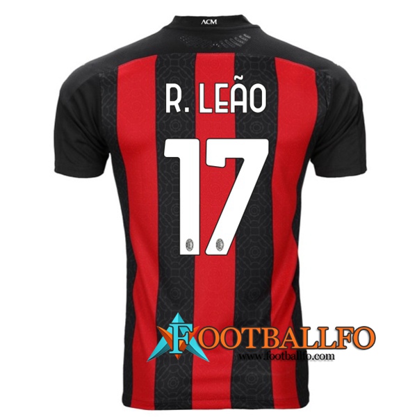 Camisetas Futbol Milan AC (R.LEAO 17) Primera 2020/2021