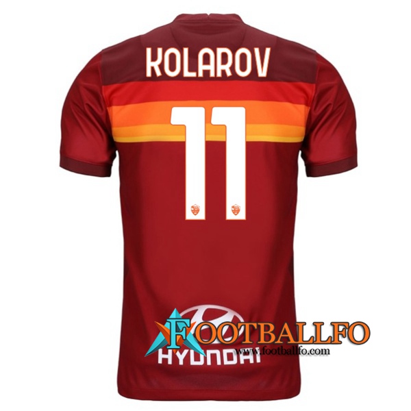 Camisetas Futbol AS Roma (KOLAROV 11) Primera 2020/2021