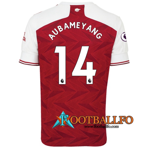 Camisetas Futbol Arsenal (Aubameyang 14) Primera 2020/2021