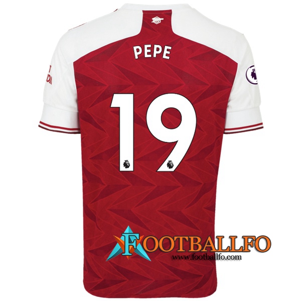 Camisetas Futbol Arsenal (Pepe 19) Primera 2020/2021