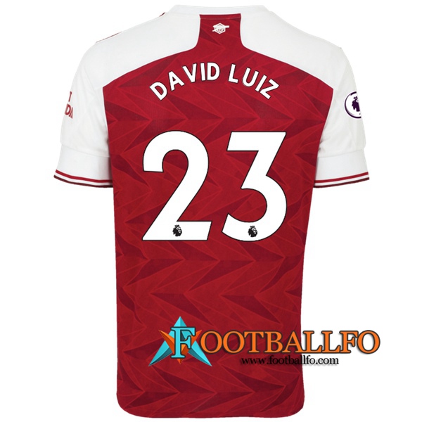 Camisetas Futbol Arsenal (David Luiz 23) Primera 2020/2021
