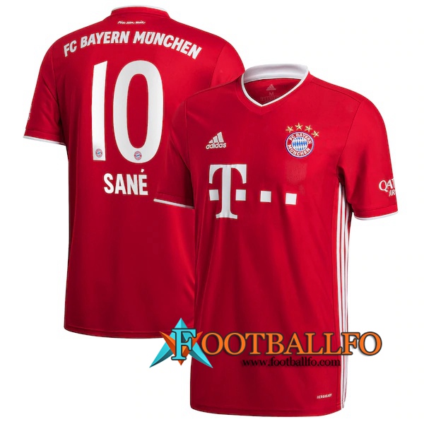 Camisetas Futbol Bayern Munich (Sané 10) Primera 2020/2021