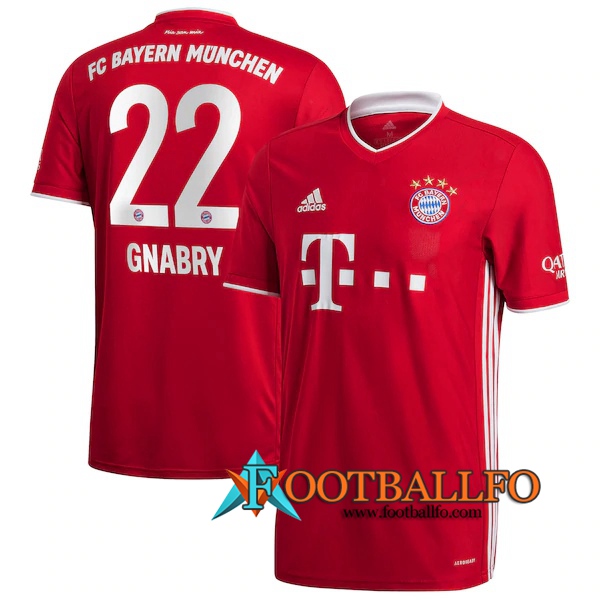Camisetas Futbol Bayern Munich (Gnabry 22) Primera 2020/2021