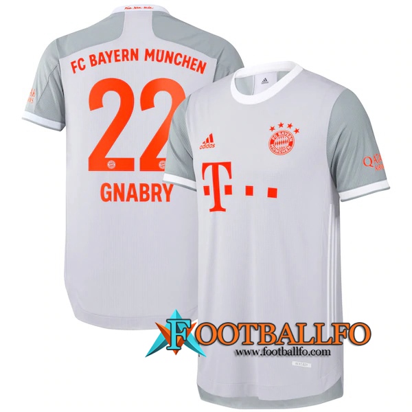 Camisetas Futbol Bayern Munich (Gnabry 22) Segunda 2020/2021