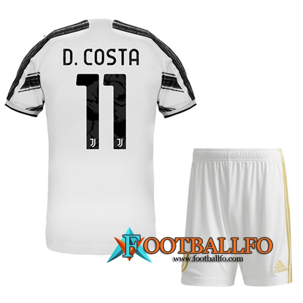Camisetas Futbol Juventus (D.COSTA 11) Ninos Primera 2020/2021