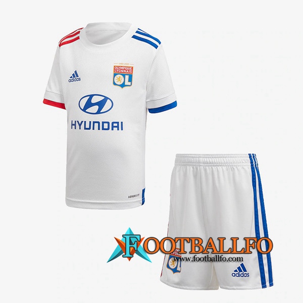 Camisetas Futbol Lyon OL Ninos Primera 2020/2021