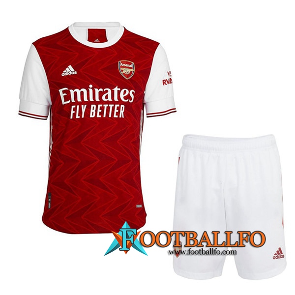 Traje Camisetas Futbol Arsenal Primera + Cortos 2020/2021
