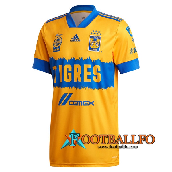 Nuevo Camisetas Futbol Tigres UANL Primera 2020/2021