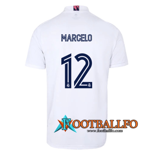 Camisetas Futbol Real Madrid (MARCELO 12) Primera 2020/2021