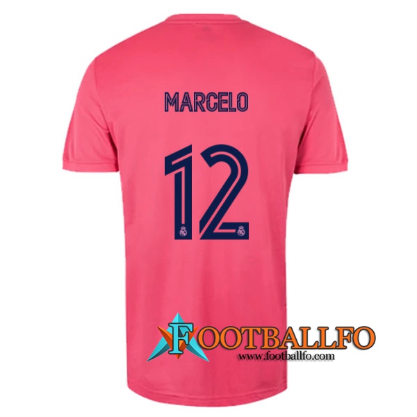 Camisetas Futbol Real Madrid (MARCELO 12) Segunda 2020/2021