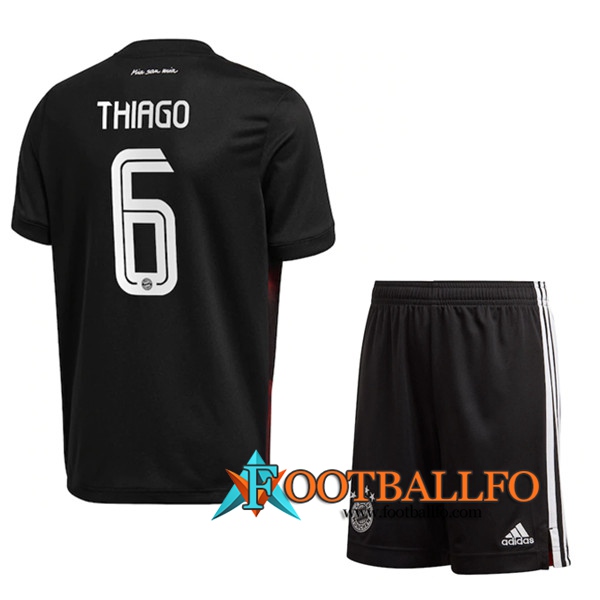 Camisetas Futbol Bayern Munich (Thiago 6) Ninos Tercera 2020/2021